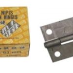 BRIGHT LIGHT IRON HINGES (LOCAL)