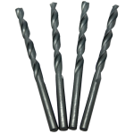 BLACK H.S.S STRAIGHT SHANK DRILL BIT